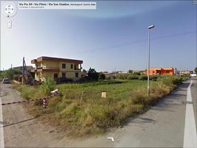 Lotto angolare di mq. 783 in Vendita